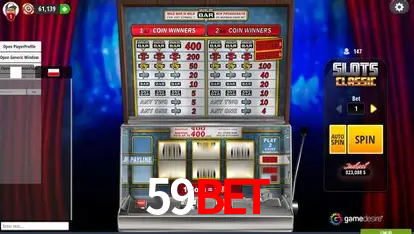 A Popularidade dos Caça-Níqueis no 59bet